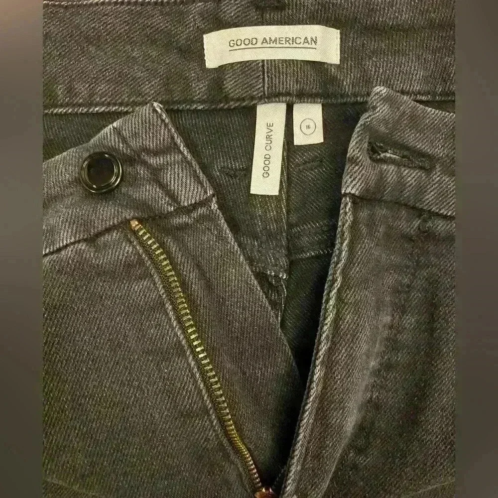 Good Curve Good American Black Denim